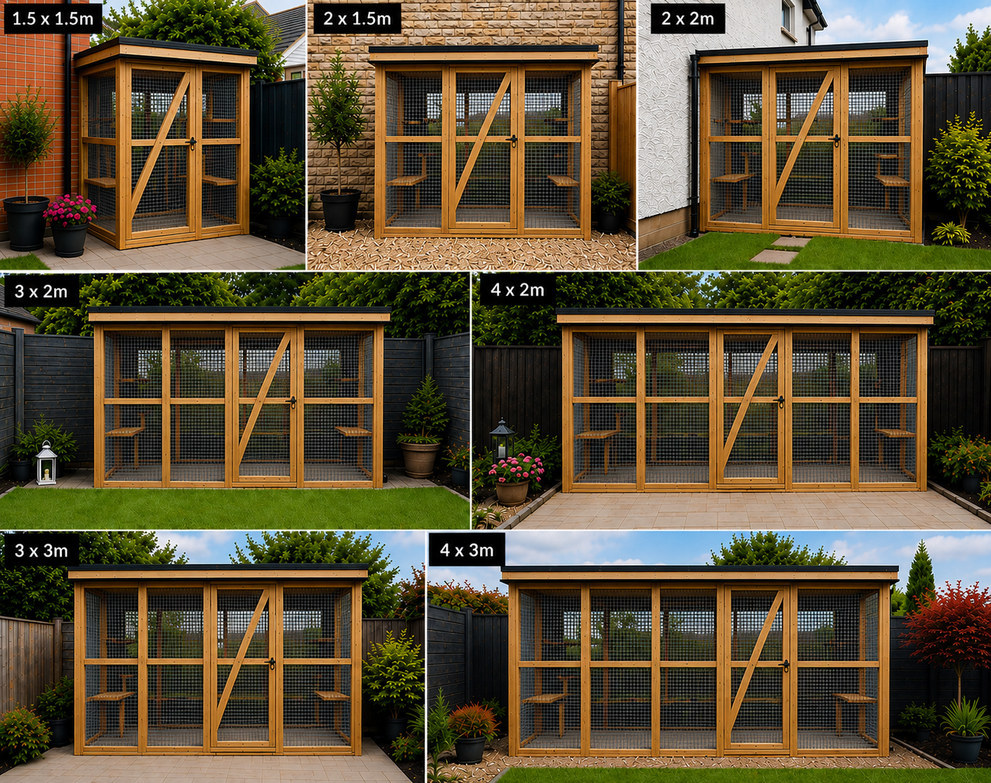 Full mesh catio